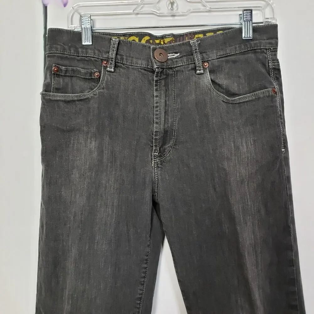 Trigger Jeans Premium Faded Black Denim Jeans 32 - Picture 4 of 7